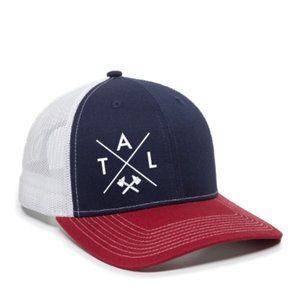 ATL Tomahawks (Atlanta Colors) Hotlanta Premium Snapback Hat